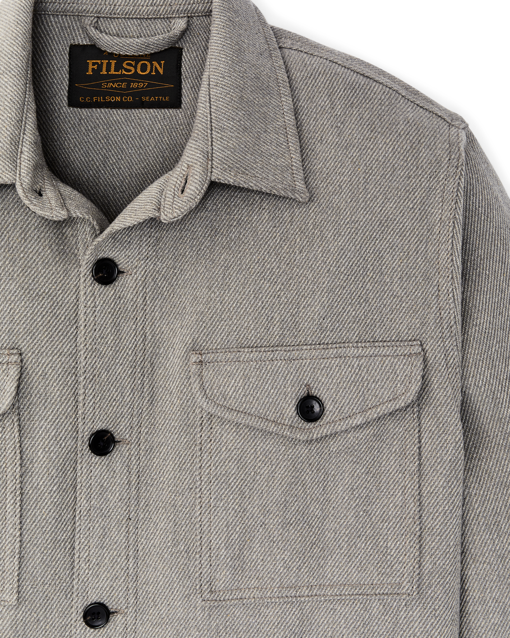 Deer Island Jac-Shirt - Heather Natural - Image 8