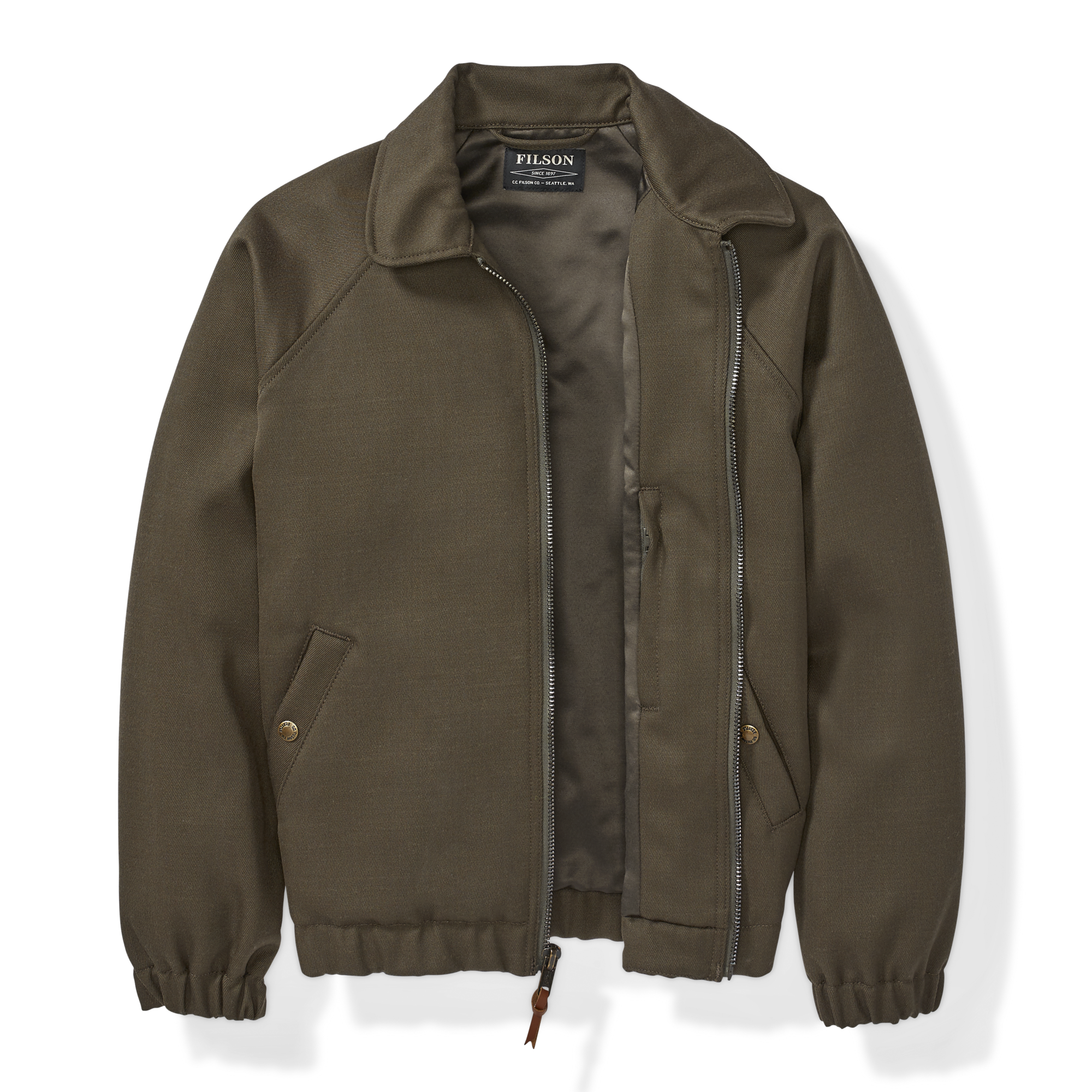 Women's Whipcord Bomber Jacket - Root - Image 2