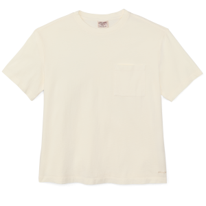Women's Short Sleeve Pocket Tee - White