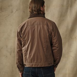 Alternative view of Insulated Short Cruiser Jacket - Dark Brown