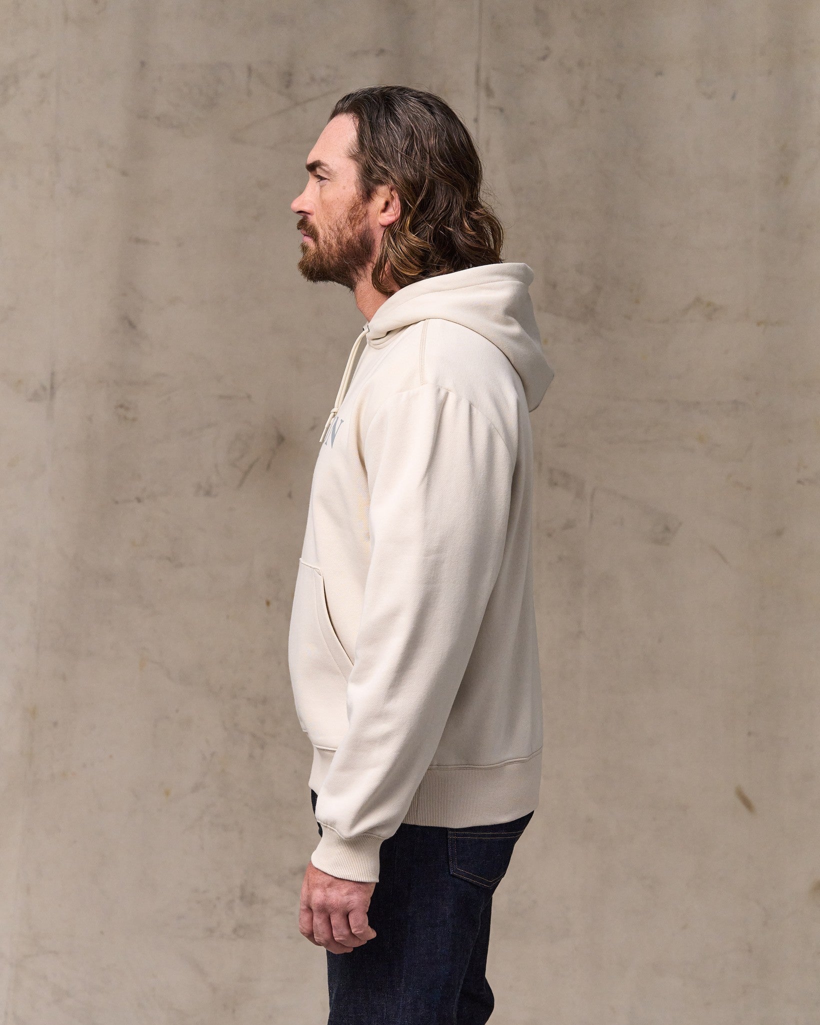 Filson Graphic Hoodie - Oatmeal - Image 4