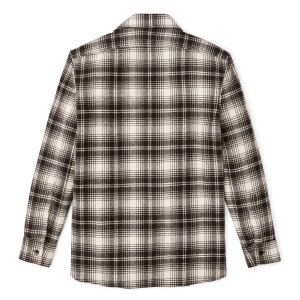 Alternative view of 1922 Archive Wool Shirt - Cream / Dark Brown Plaid