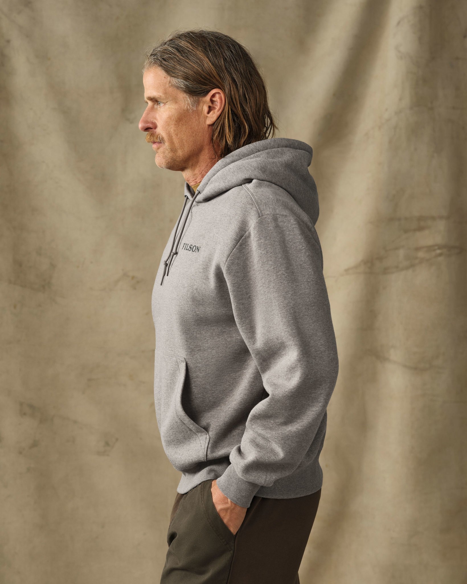 Scenic Graphic Hoodie - Vintage Heather Gray - Image 3