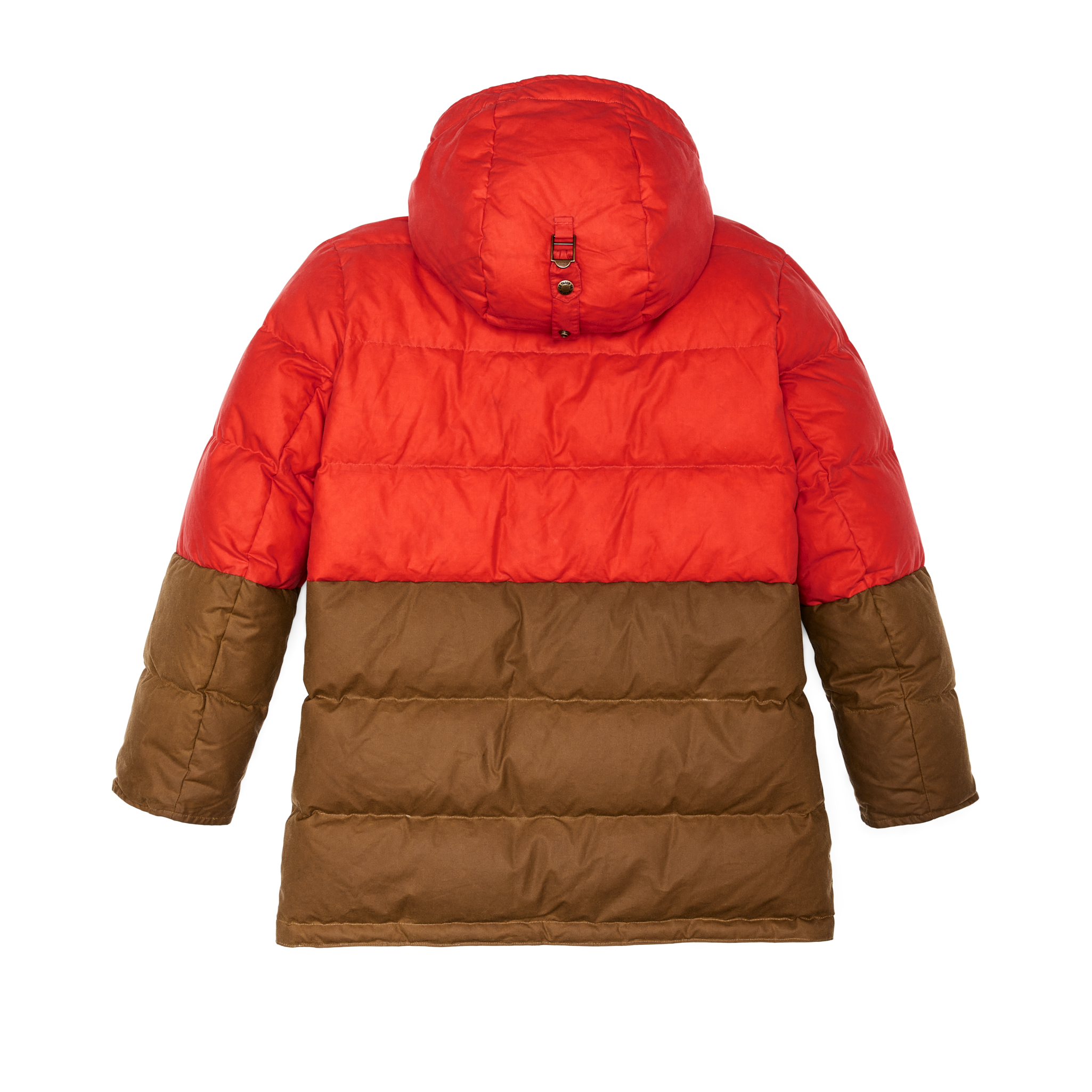Women's Waxed Down Parka - Dark Tan / Campfire - Image 2