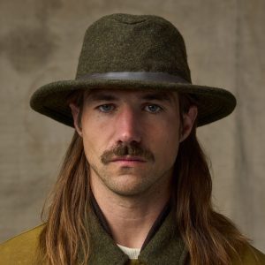 Wool Packer Hat - Forest Green