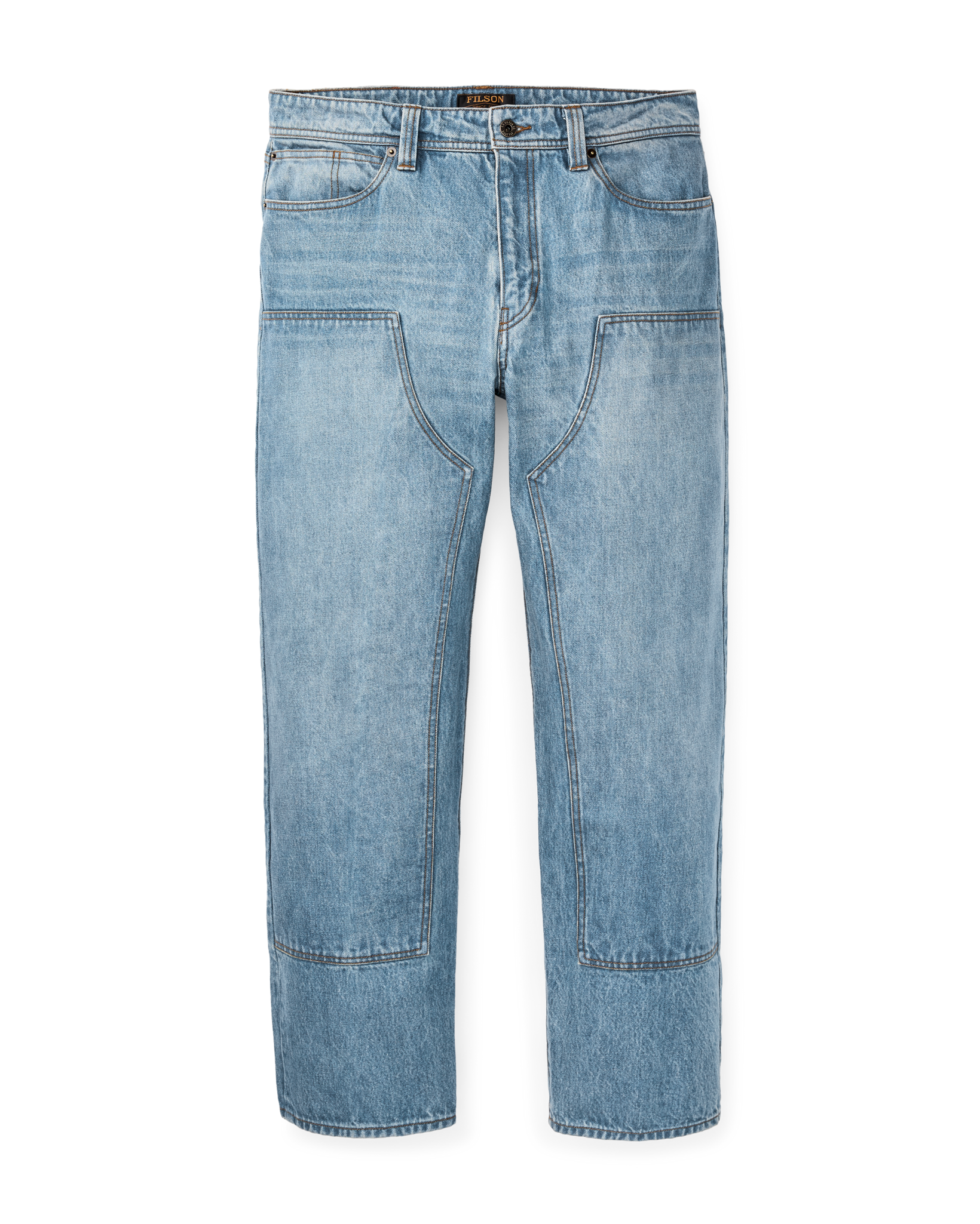 14-oz. Double-Front Jeans - Vintage Indigo - Image 4