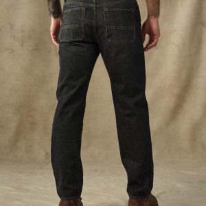 Alternative view of 14-oz. Straight-Leg Jeans - Vintage Black