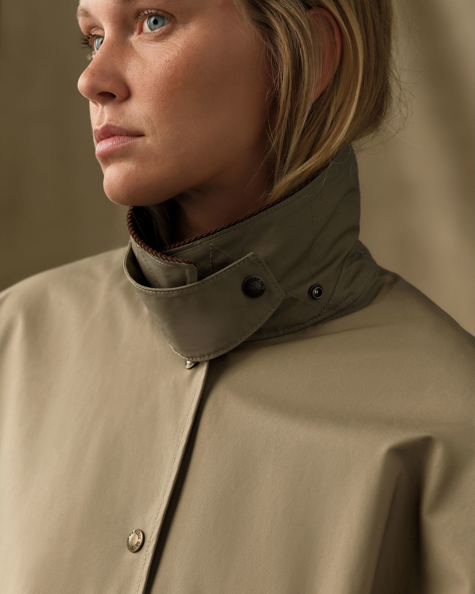 Women's Harbor Front Waxed Jacket - Marsh Tan - Image 5