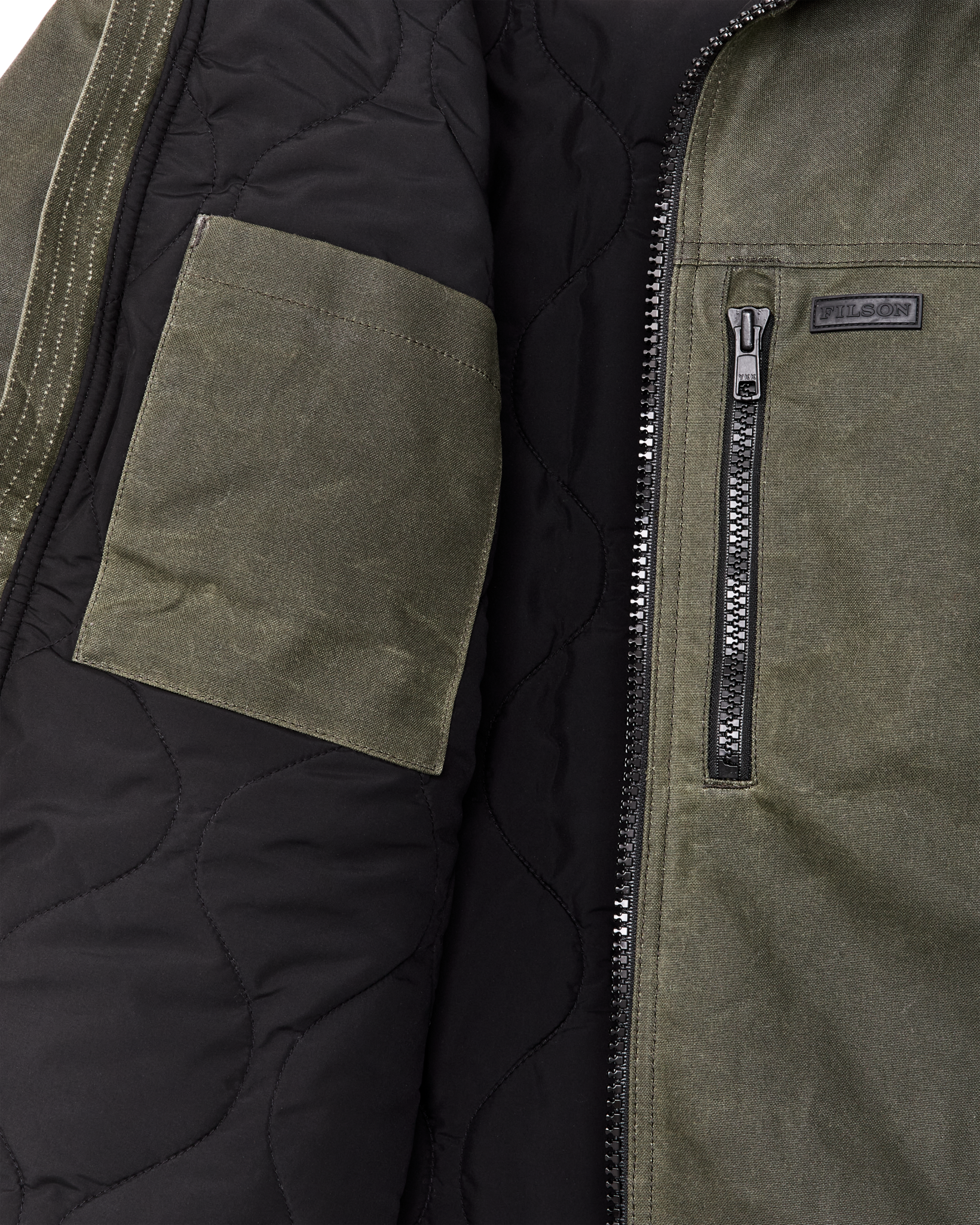 Tin Cloth Primaloft Jacket - Otter Green - Image 7
