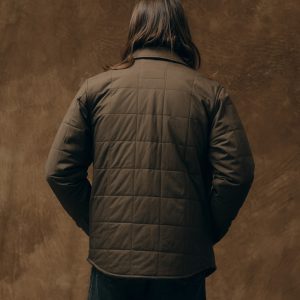 Alternative view of Cover Cloth Quilted Jac-shirt - Slate Black