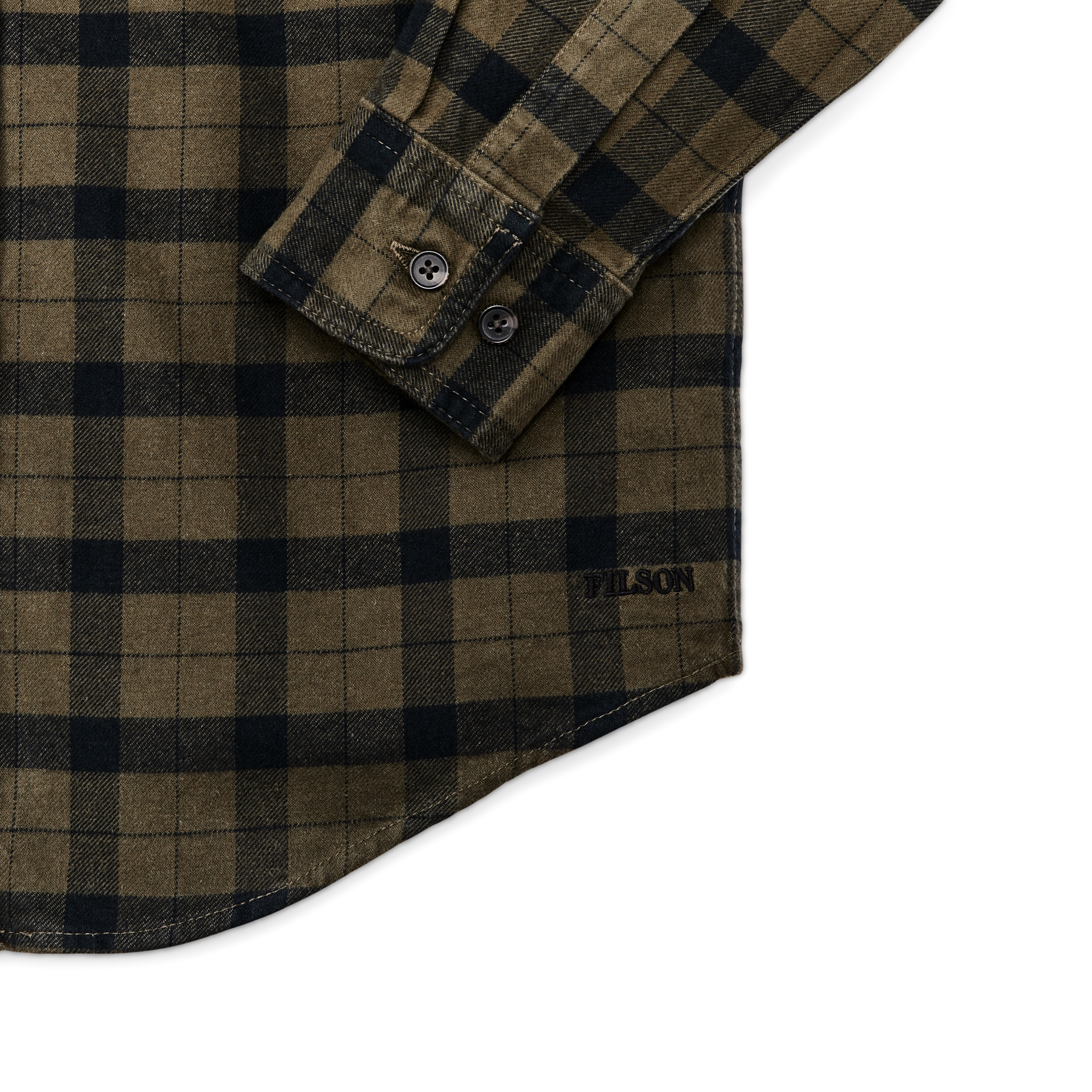 Alaskan Guide Shirt - Otter Green/black - Image 2