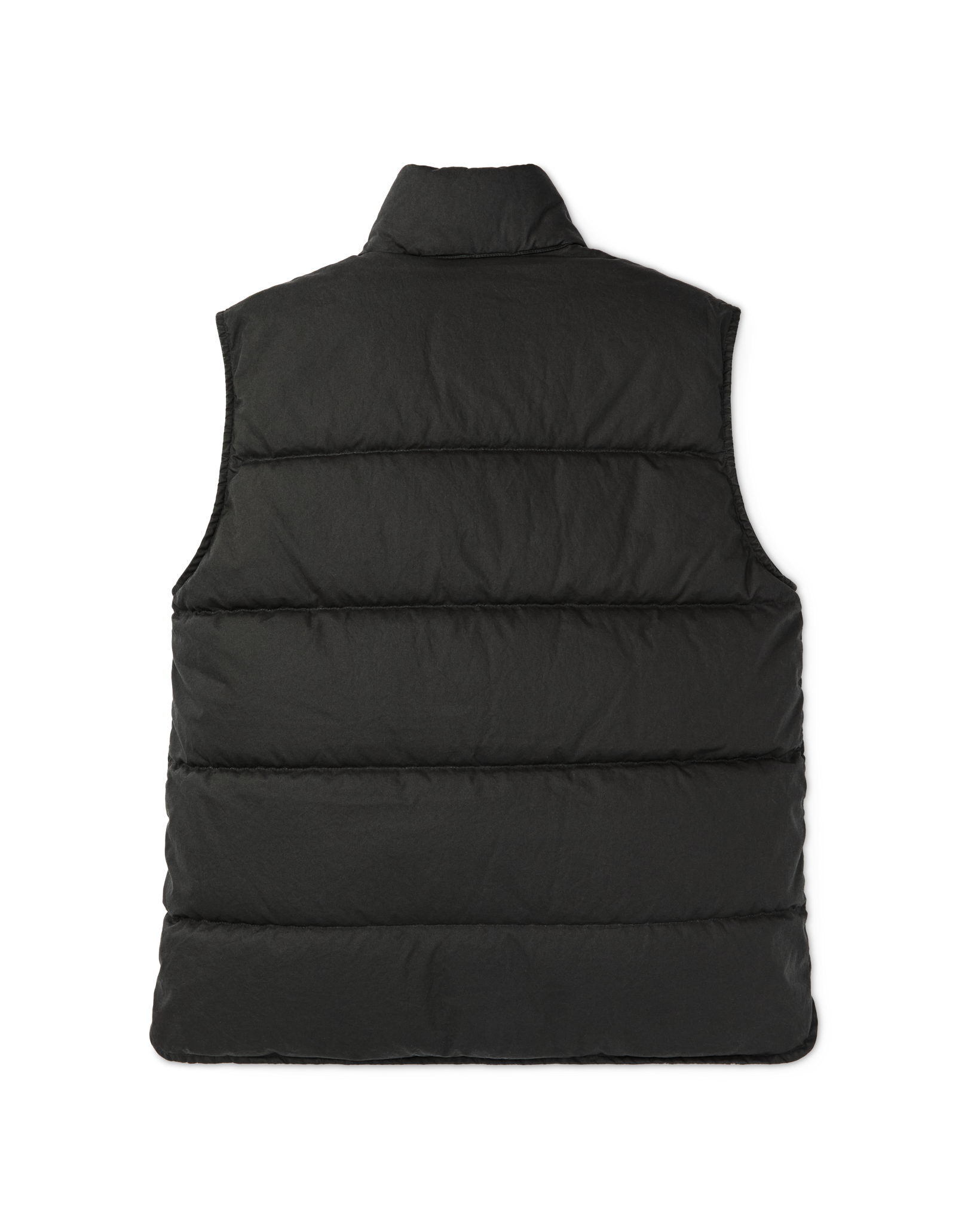 Women's Heritage Cotton Down Vest - Black - Image 5