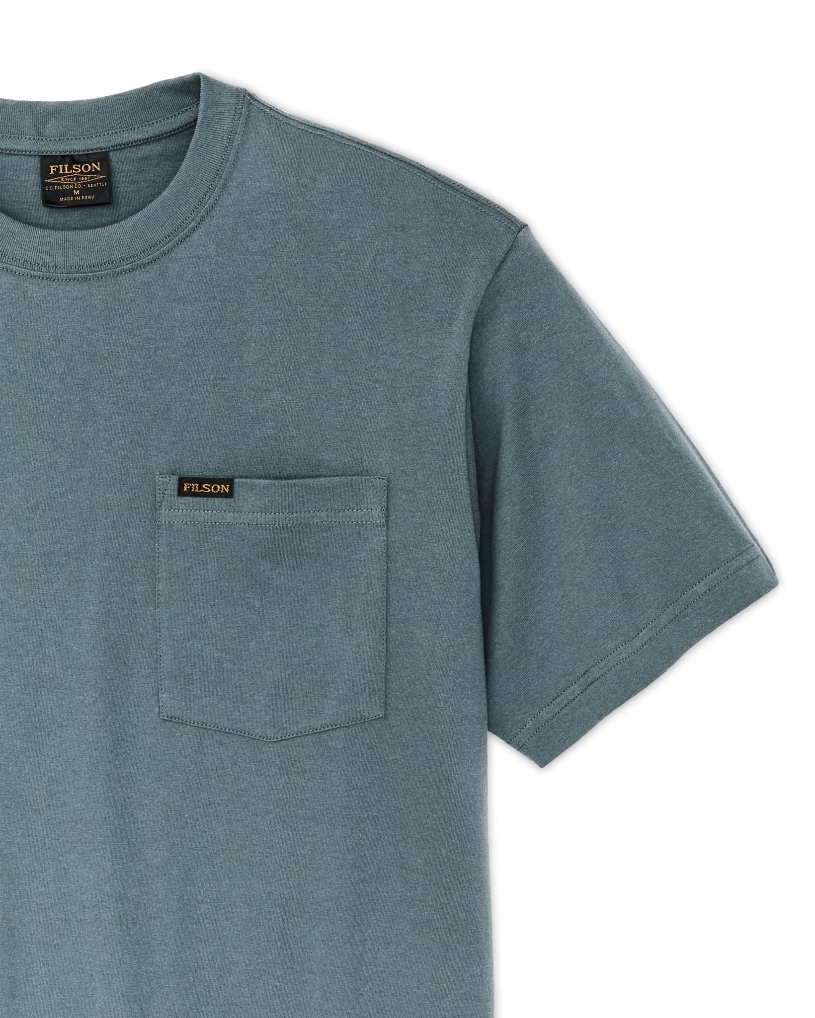 Outfitter Pocket T-shirt - Dark Slate - Image 6