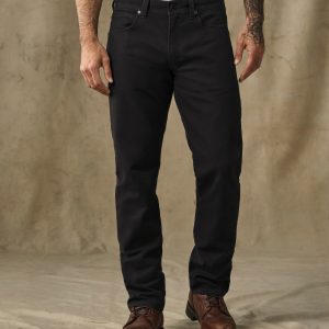 Dry Tin Cloth 5-Pocket Pants - Black