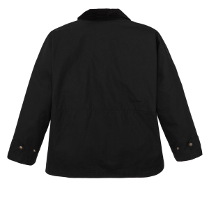 Alternative view of Women's Harbor Front Waxed Jacket - Black
