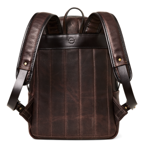 Alternative view of Heritage Leather Journeyman Backpack - Ballard Brown