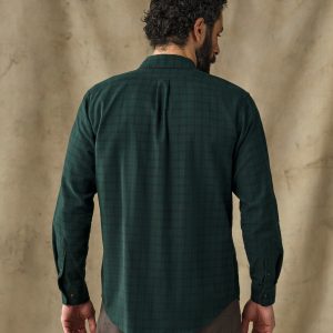 Alternative view of Lightweight Alaskan Guide Shirt - Pine / Black Plaid
