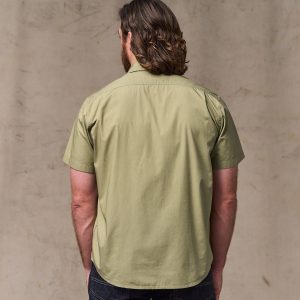 Alternative view of Washed Short Sleeve Feather Cloth Shirt - Lakebed