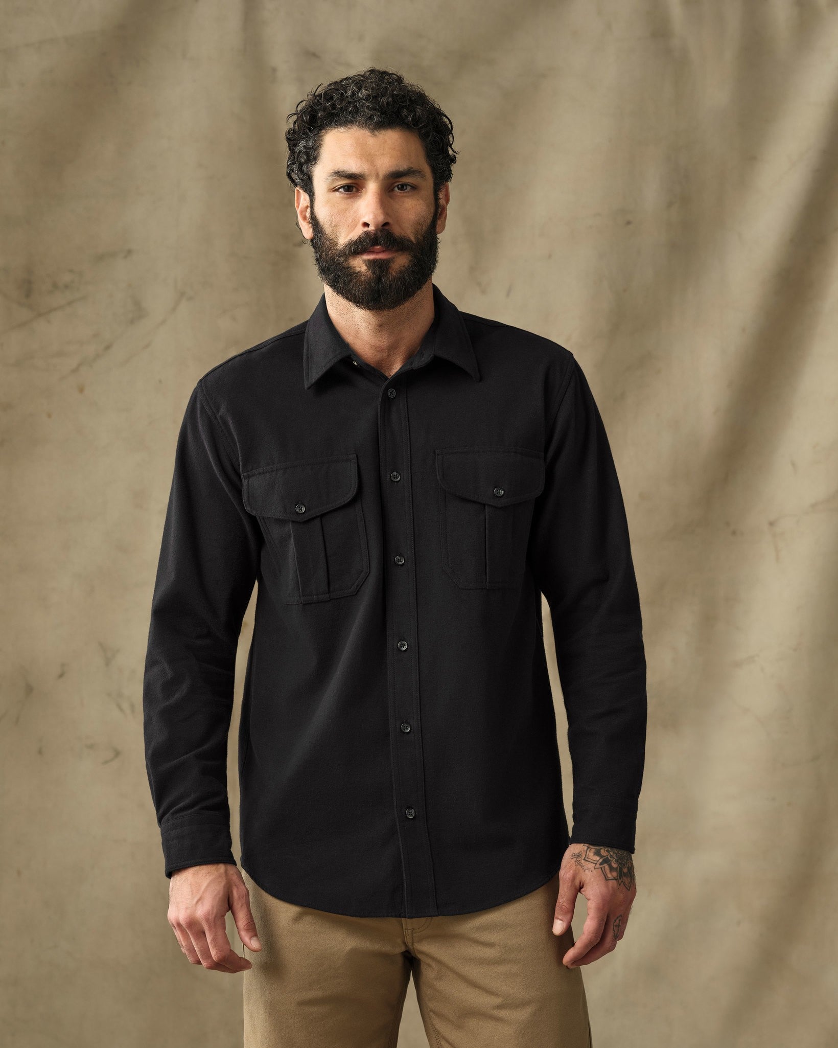 Moleskin Guide Shirt - Black