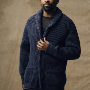 Bristol Cardigan Sweater - Navy