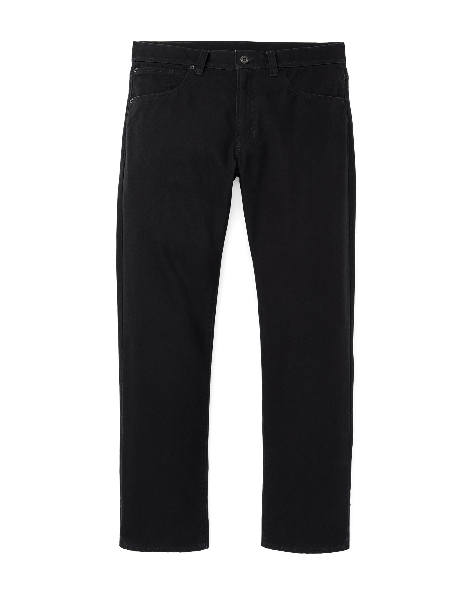 Dry Tin Cloth 5-Pocket Pants - Black - Image 7
