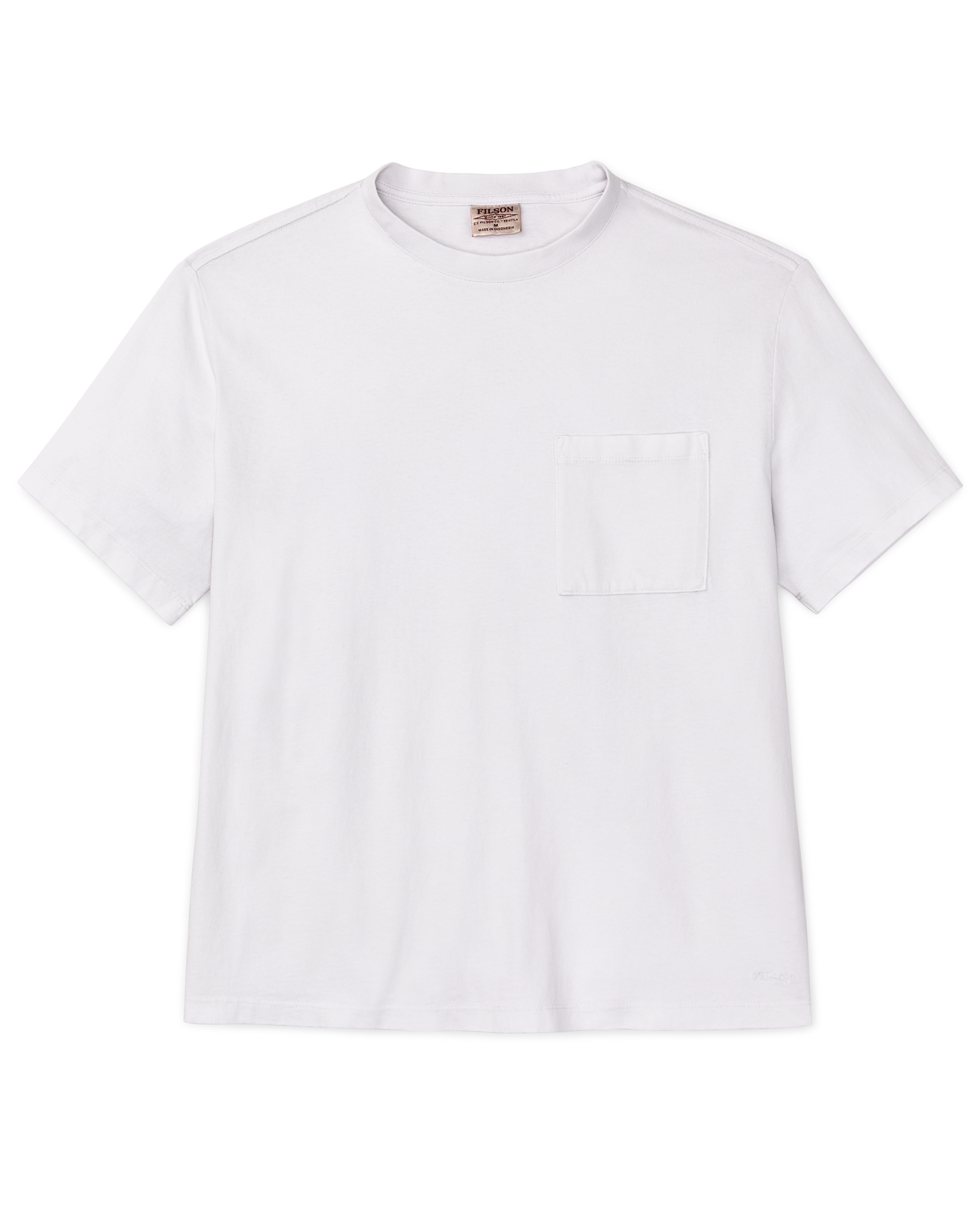 Women's Short Sleeve Pocket Tee - Bright White - Image 6
