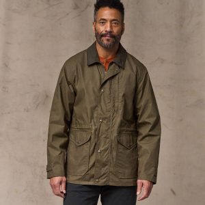 Dry Wax Mile Marker Coat - Burnt Olive