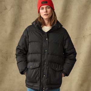 Women's Heritage Cotton Down Parka - Black