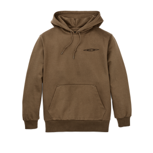 Prospector Embroidered Hoodie - Dark Tan Diamond
