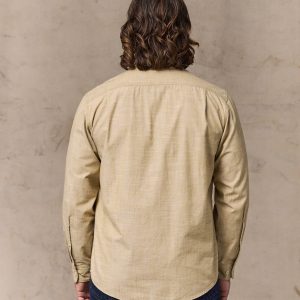 Alternative view of Chambray Cpo Shirt - Tan