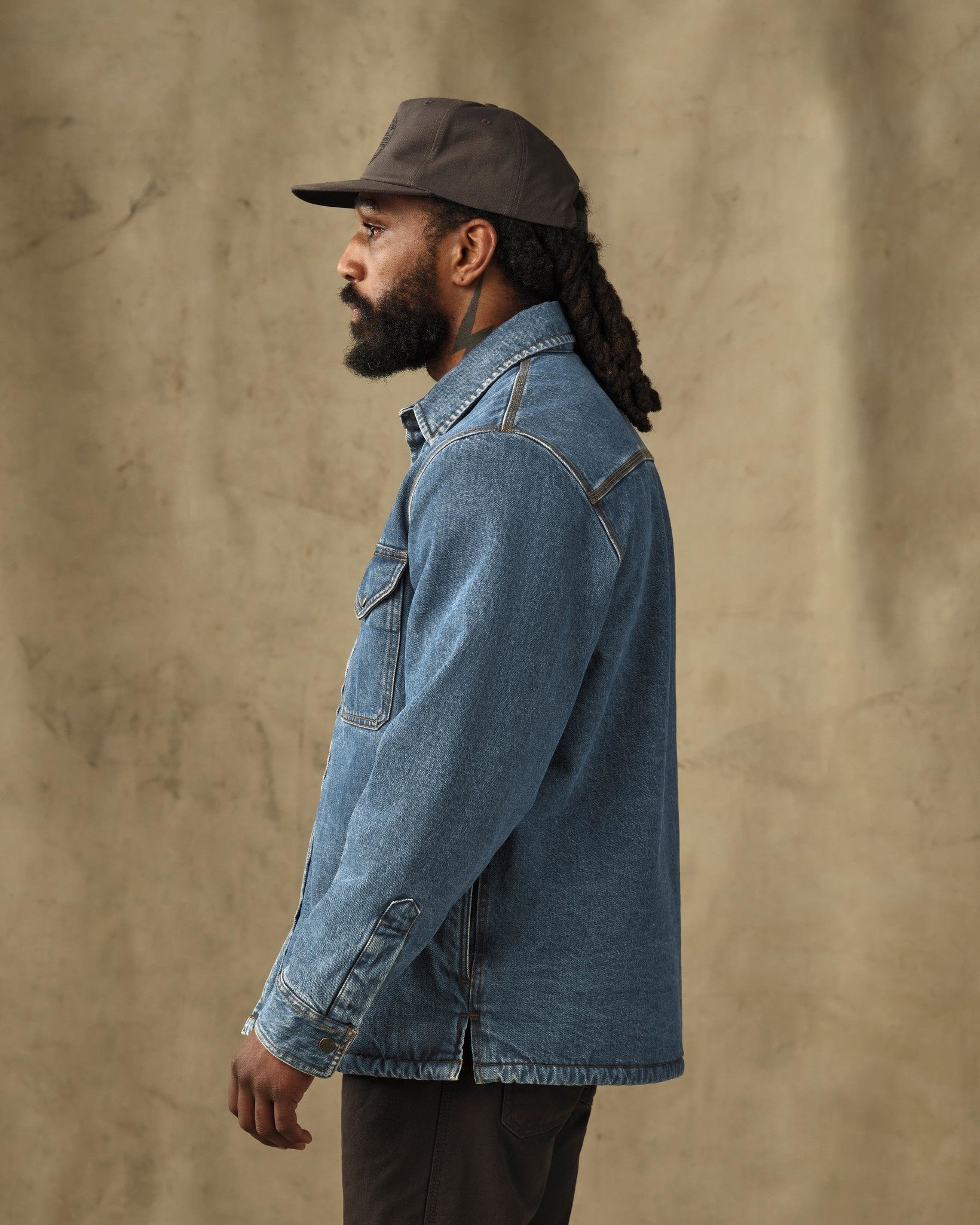 Denim Jac-Shirt - Vintage Indigo - Image 4