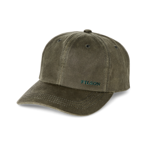 Waxed Low-profile Logger Cap - Otter Green