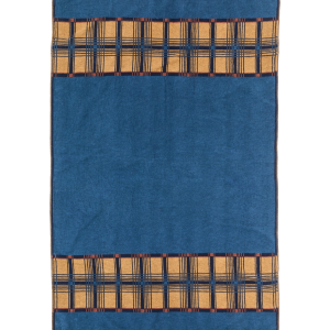 Alternative view of Cotton Blanket - Navy / Irondale