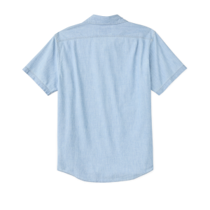 Alternative view of Short Sleeve Chambray Shirt  - Light Indigo Chambray