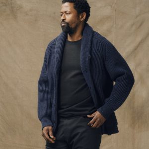 Alternative view of Bristol Cardigan Sweater - Navy