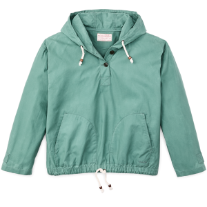Women's Dry Wax Hooded Popover - Deep Sea