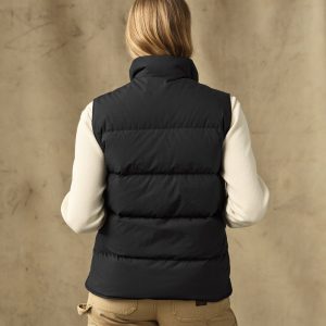 Alternative view of Women's Heritage Cotton Down Vest - Black
