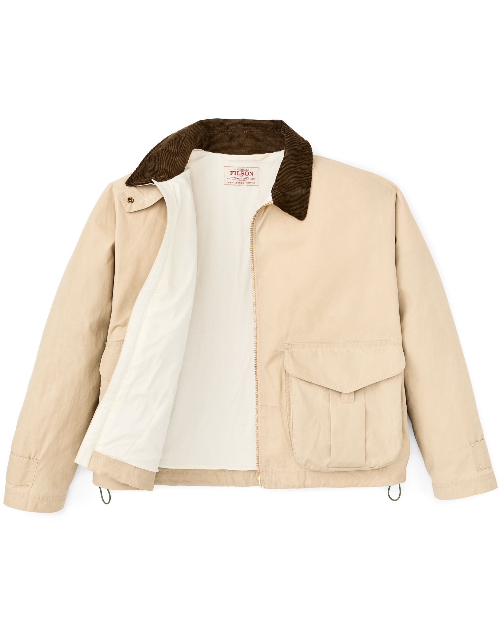 Women's Dry Wax Short Work Jacket - Quail Tan - Image 4