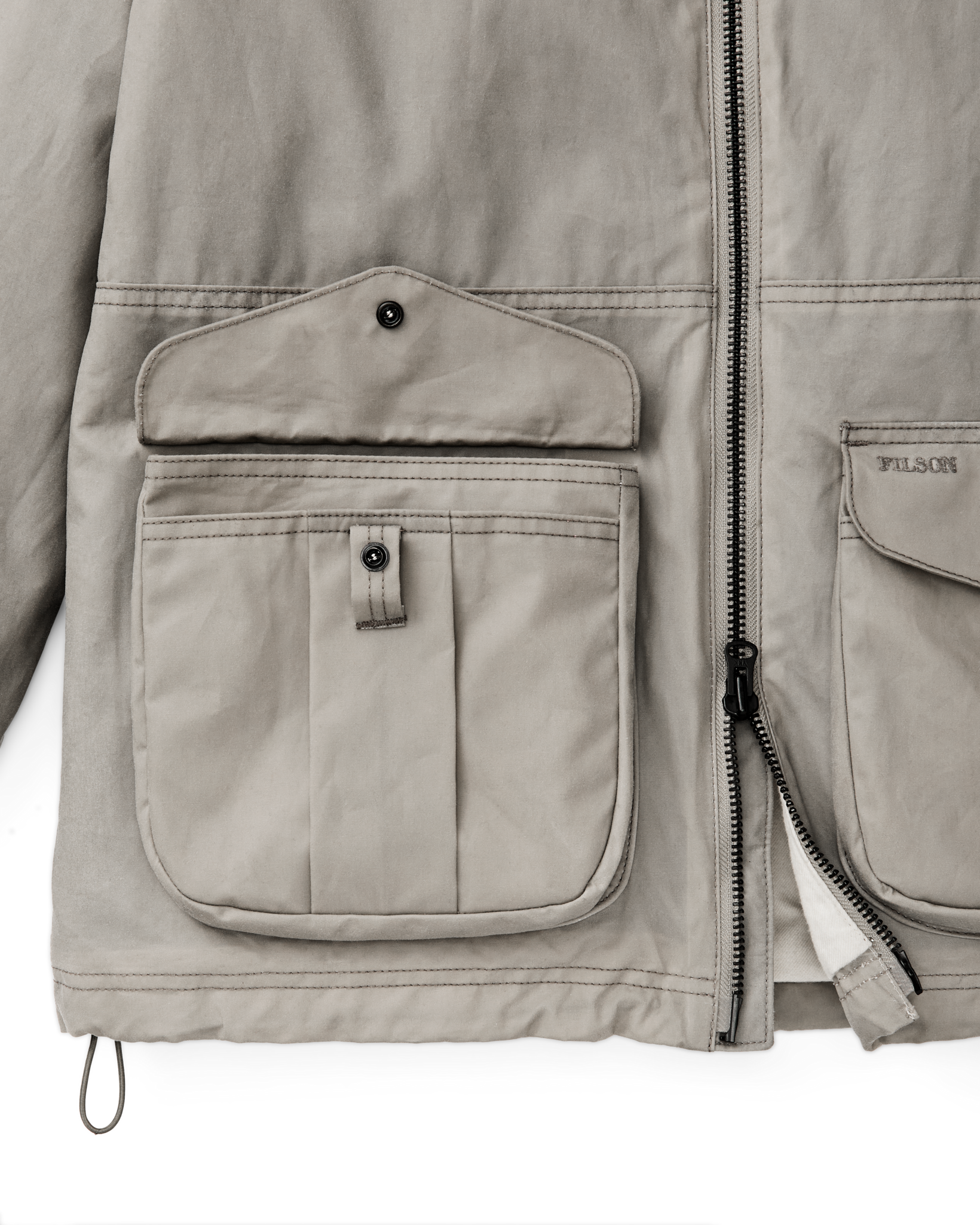 Women's Cover Cloth Raincoat - Twine - Image 6