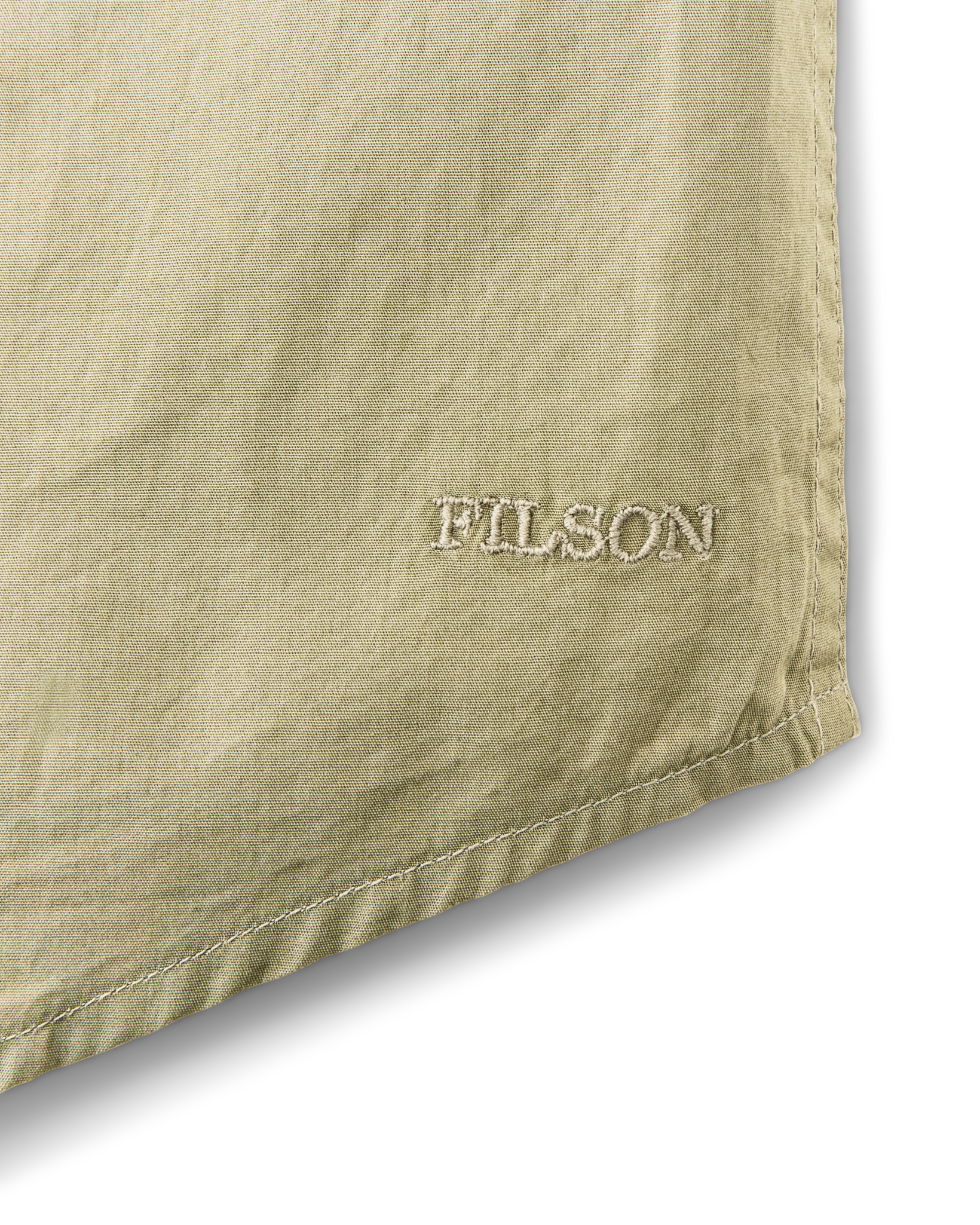 Washed Short Sleeve Feather Cloth Shirt - Lakebed - Image 7