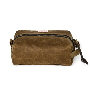Alternative view of Tin Cloth Dopp Kit - Dark Tan