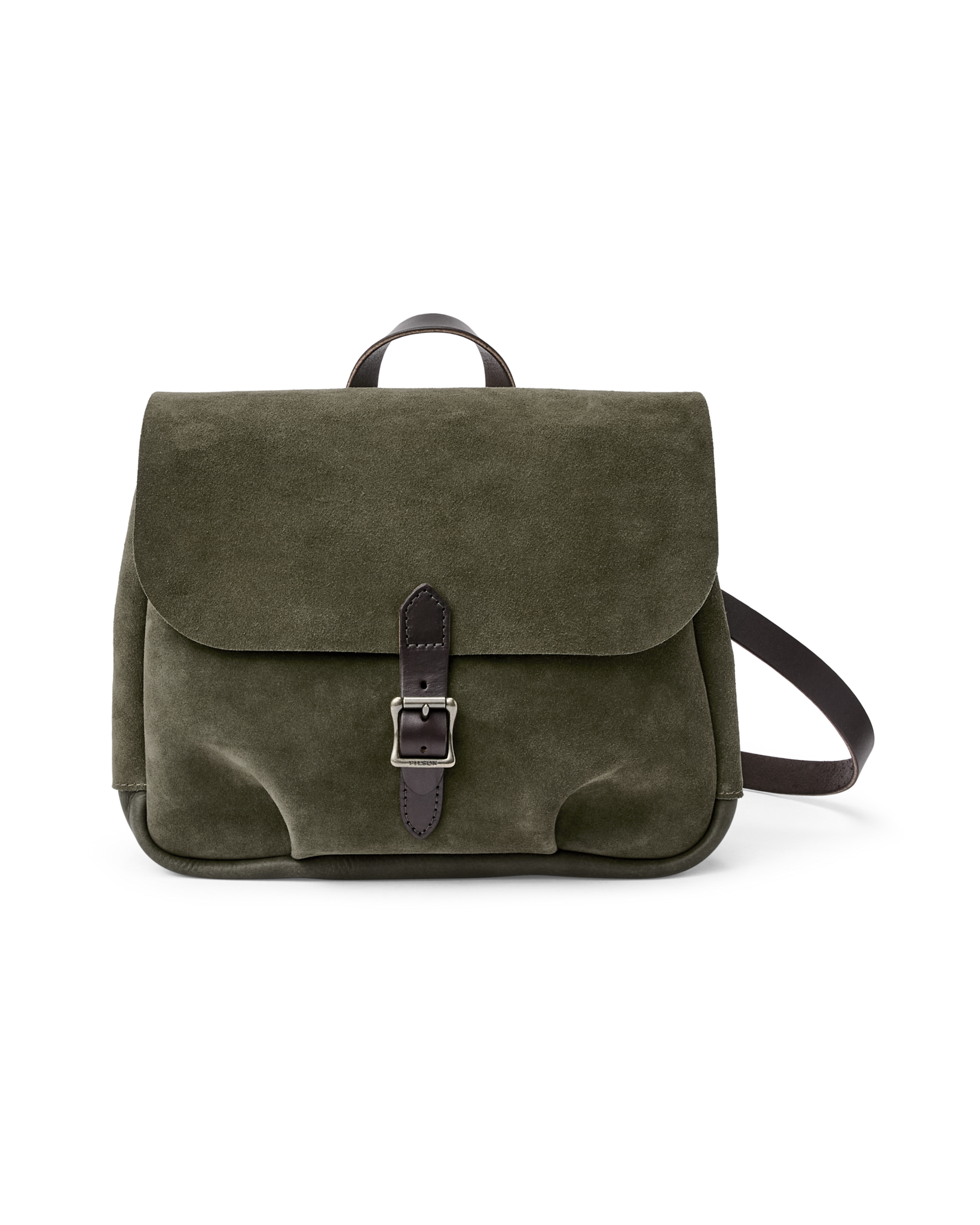 Workshop Leather Messenger Bag - Green