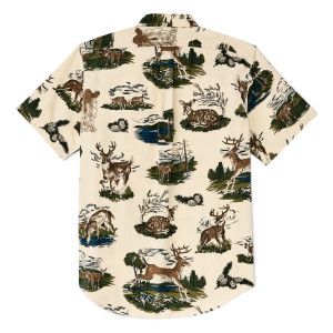 Alternative view of Short Sleeve Lightweight Alaskan Guide Shirt  - Vintage White / Deer