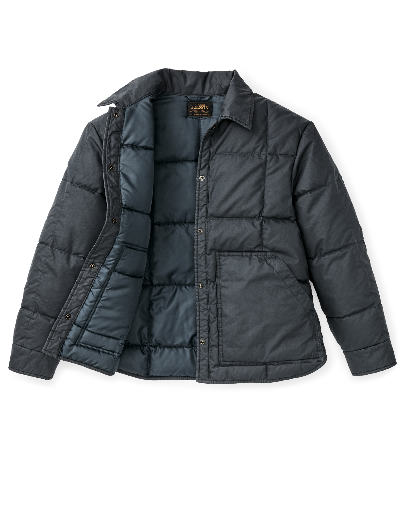 Women's Heritage Cotton Down Jacket - Bluefin - Image 5