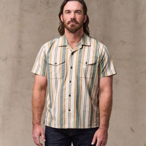 Chambray Camp Shirt - Natural / Khaki