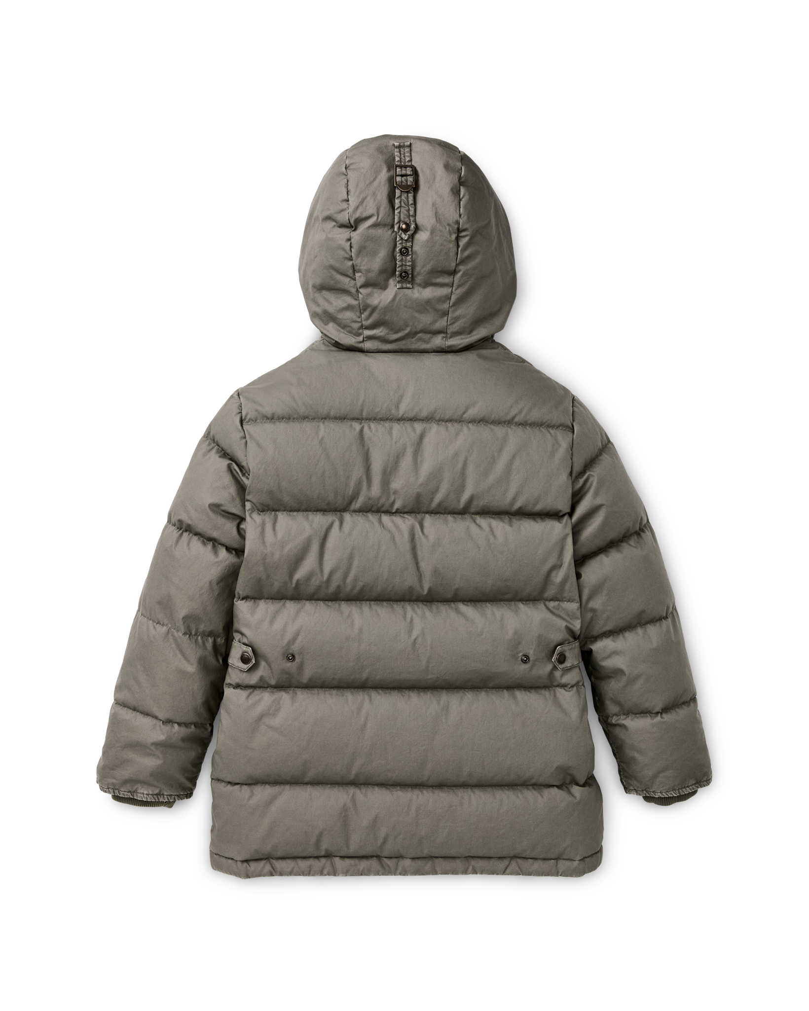 Women's Heritage Cotton Down Parka - Smokey Olive - Image 5