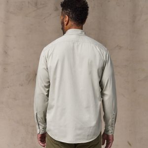 Alternative view of 4.5-oz. Twill Shirt - Gray Sky