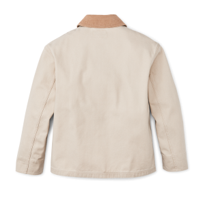 Alternative view of Women's Canvas Barn Coat - Feather Gray