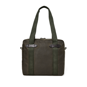Tin Cloth Zipper Tote Bag - Otter Green