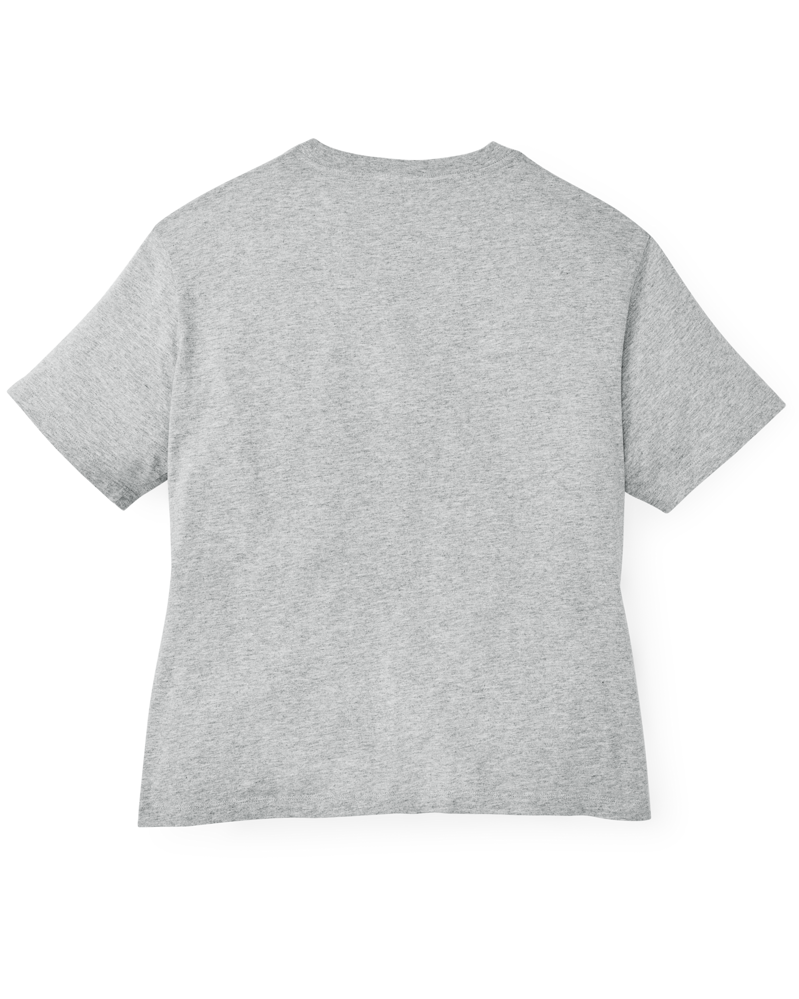 Women's Short Sleeve Pocket Tee - Heather Gray - Image 4